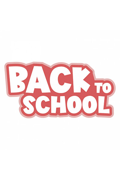 INOVATIX Σετ 8 τεμαχίων, Αυτοκόλλητο Επιστροφή στο Σχολείο, INOVATIX®. 6 εκ.