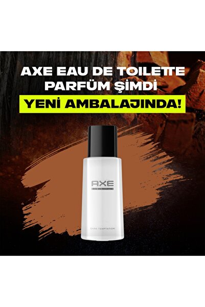 Axe Dark Temptatıon Bay Parfüm 100 ml Yeni Ambalaj 2 Adet + Axe Deodorant Sprey Dark Temptation 150 ml