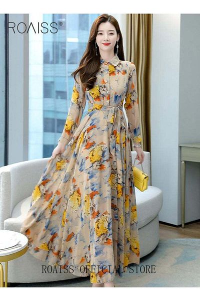 ROAISS Women Lace Dress V Neck Dress Formal Elegant Dress Party Short Sleeve Dress Solid Color Summer Beach