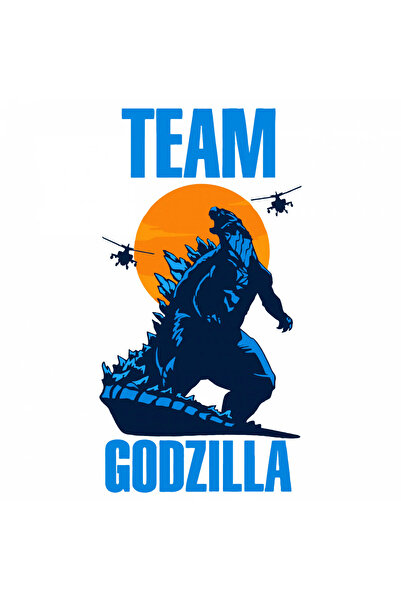 INOVATIX Set de 8 piese, autocolant Echipa Godzilla, INOVATIX®. 6 cm