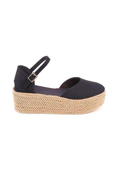 Star Tombis Real Handmade Platform Poly Sole Espadrille Wedge Heel Linen Espadrille Handmade
