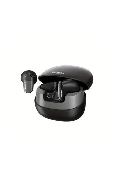 Philips 2169 Wireless Headphones,AI-powered noise reduction,360°spatial audio,condenser microphone