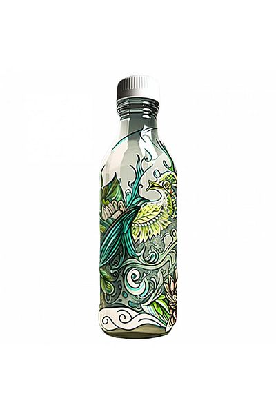 INOVATIX Set of 8, Sticker Water Bottle for Athletes, INOVATIX®. 6 cm