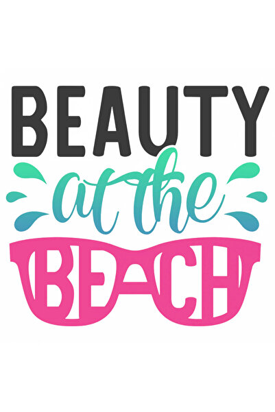 INOVATIX Σετ 8 τεμαχίων, Αυτοκόλλητο Ομορφιά στην παραλία, INOVATIX®. 6 εκ.