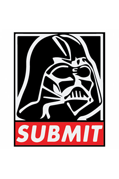 INOVATIX Set de 8 piese, autocolant Star Wars Submit Dark Side, INOVATIX®. 6 cm