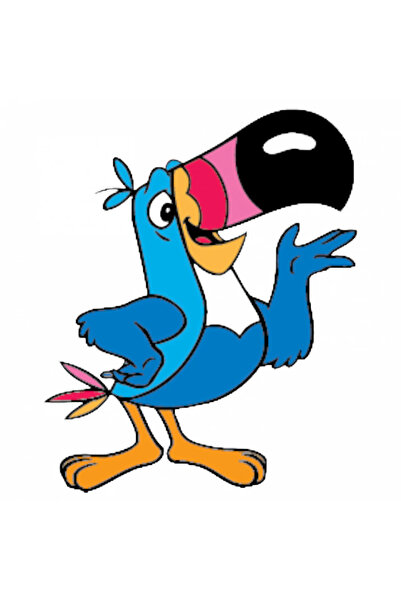 INOVATIX Set de 8 piese, autocolant Toucan Sam, INOVATIX®. 6 cm