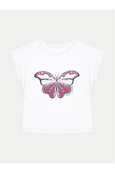 Pepe Jeans Tricou pentru fete PG503073 Alb