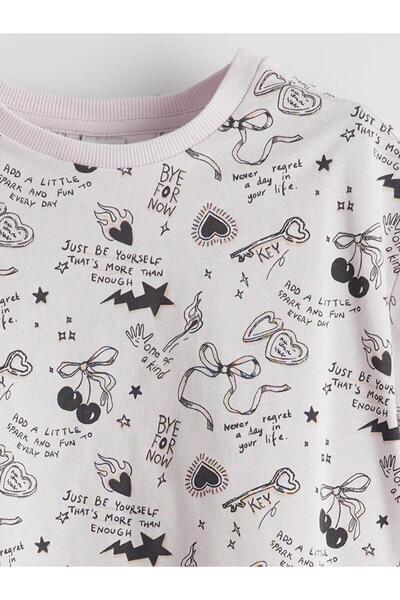 LC Waikiki Κοριτσίστικο μπλουζάκι Crew Neck (S5)