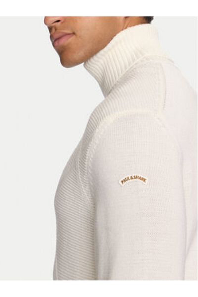 Paul & Shark Paul Shark Men's Turtleneck 14311078 Ecru