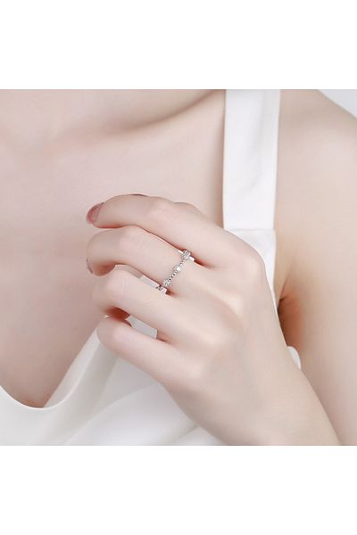 delis Inel Argint 925, Jw1317, Model Flori, Placat Cu Rodiu
