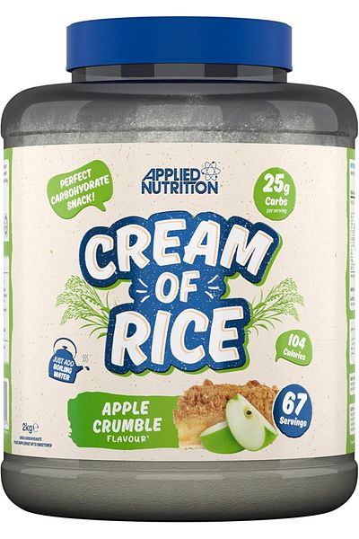 applied nutrition Cream of Rice - High Carbohydrate Cream of Rice Supplement, Source of Energy for B