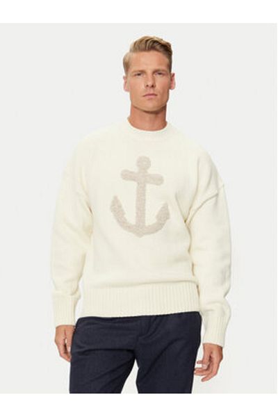 Paul & Shark paul shark Mens Sweater 14311077 White