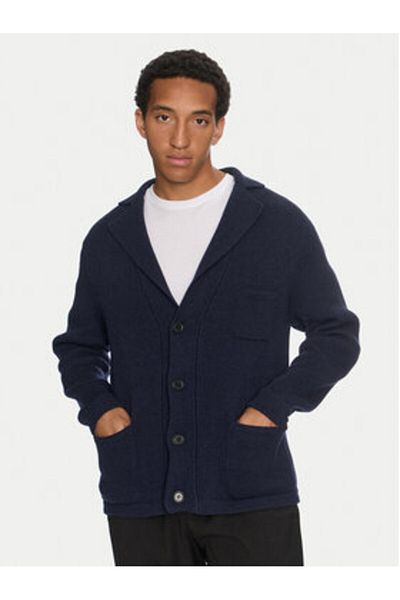 Paul & Shark paul shark Mens Cardigan 14311215 Navy Blue