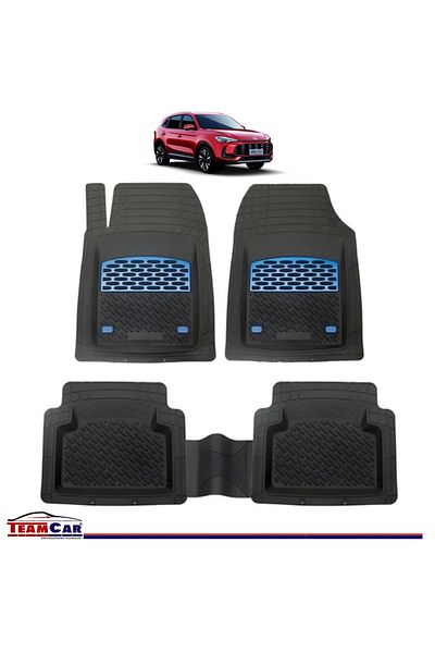 TEAMCAR ® Tray Type Mats Compatible With Mg Ehs Mk1 Plug-in Hybrid (2020–2025) -blue