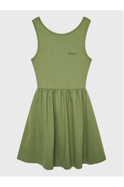 Pepe Jeans Rochie casual pentru fete PG951588 Verde
