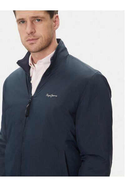 Pepe Jeans Men's Bomber Jacket PM403108 Navy Blue