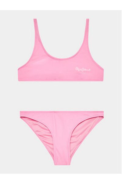 Pepe Jeans Costum de baie pentru fete PGB10387 Roz
