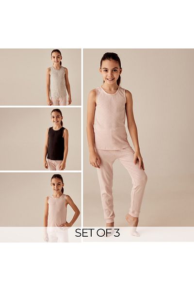 Juniors Textured Sleeveless Thermal Vest
