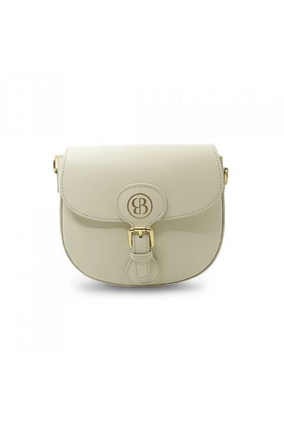 BESSO Ritorno Chic Ivoire genuine leather handbag
