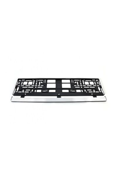 motor starter Chrome license plate holder, universal size