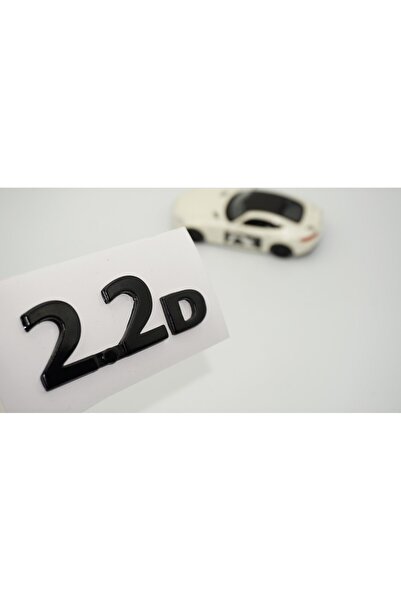 DK Tuning 2.2D Black Abs Luggage Lettering Logo Crest Compatible with Jaguar