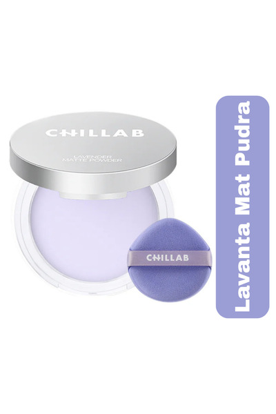 CHİLLAB Lavanta Mat Pudra Jel Formüllü Su Geçirmez Pudra