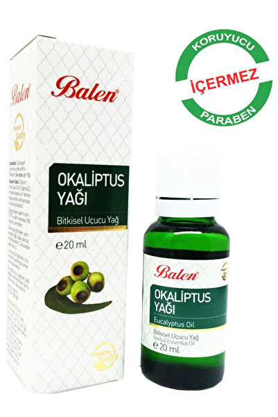 GÜLCE LOKMAN HEKİM AKTAR Balen Eucalyptus Oil 20ml Distillation