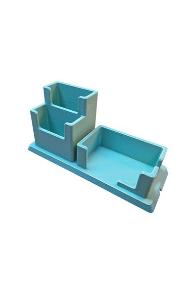 3DONE MODELS 3D holder for Yoto Mini and cards, turquoise