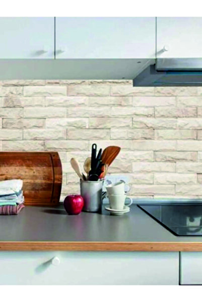 CreateFol Mutfak tezgah arası fayans folyo kaplama sticker arkasını göstermez