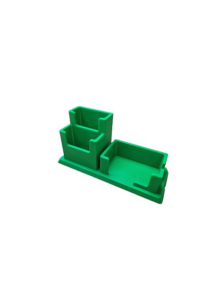 3DONE MODELS 3D holder for Yoto Mini and cards, green