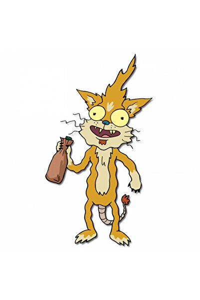 INOVATIX Σετ 8 τεμαχίων, Αυτοκόλλητο Rick and Morty Squanchy ποτό, INOVATIX®....