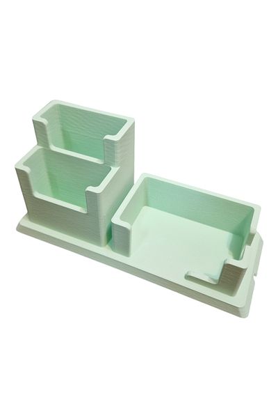 3DONE MODELS 3D holder for Yoto Mini and cards, light green