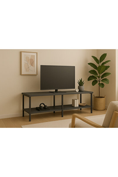 CD ARİF Tv ünitesi 120 Cm Raflı, Tv sehpası