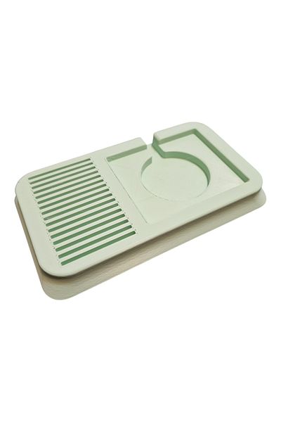 3DONE MODELS 3D holder for Yoto Player and cards, light green