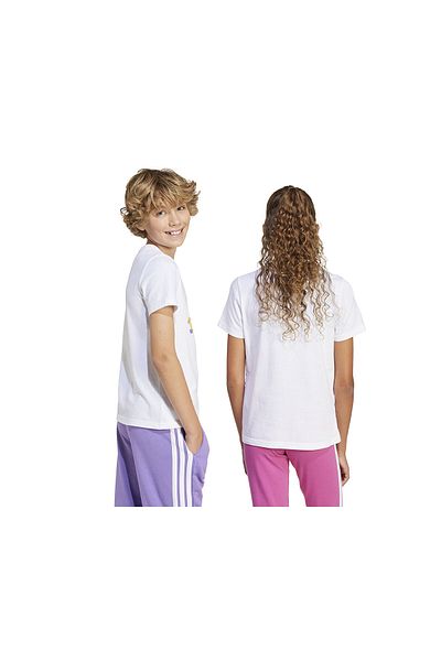 adidas J T Tee Παιδικό Casual T-Shirt JD4638 Λευκό