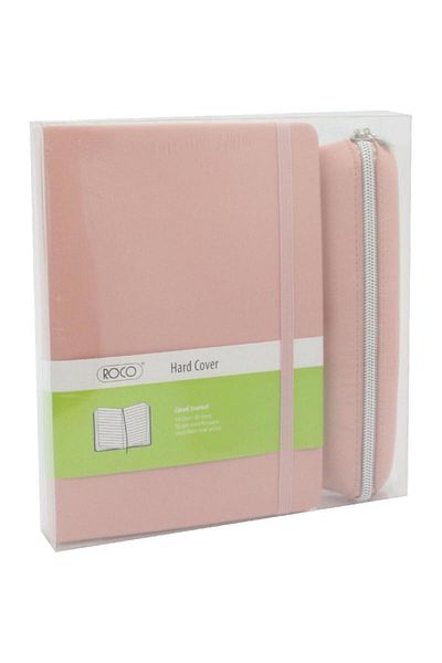 Roco Journal Stationery Set 2 Items Pink