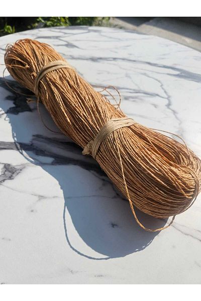 RENGARENK First Quality Thin Winding Paper Thread 340Gr-350Gr Color No:108 Wheat Yellow