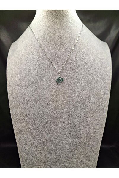 Han Ticarethane قلادة فضية اللون من الفولاذ على شكل صبار