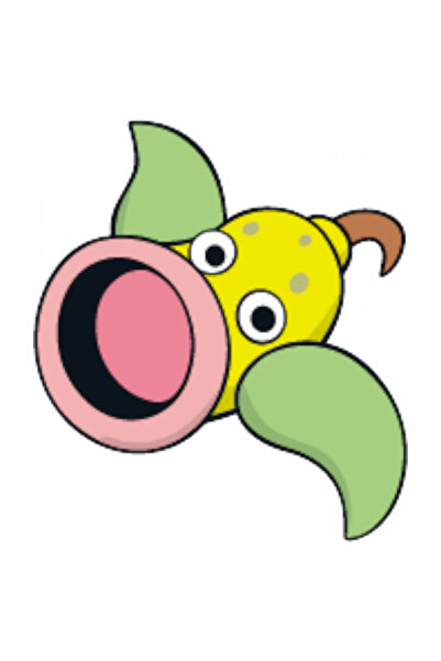 INOVATIX Σετ 8 τεμαχίων, Αυτοκόλλητο Pokemon Weepinball, INOVATIX®. 6 εκ.