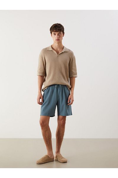 LC Waikiki Lcwaikiki Classic Knee Length Boy Basic Men's Swim Shorts