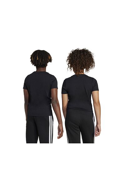 adidas J T Tee Tricou casual pentru copii JD4637 Negru
