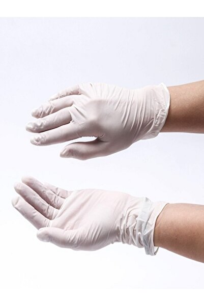 Cyberderm قفازات فحص اللاتكس خالية من البودرة مقاس صغير