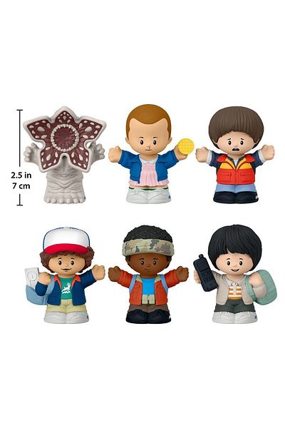 merland benvecocuk HTP36 Little People® Collector Stranger Things Netflix Series Special Set of 6