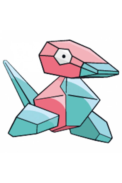 INOVATIX Set de 8 piese, autocolant Pokemon Porygon, INOVATIX®. 6 cm