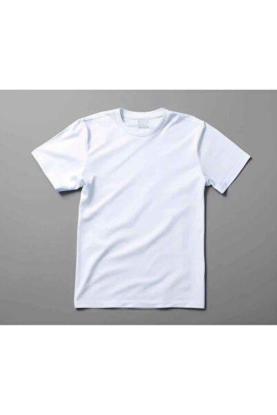 FİTGO Λευκό μπλουζάκι Unisex