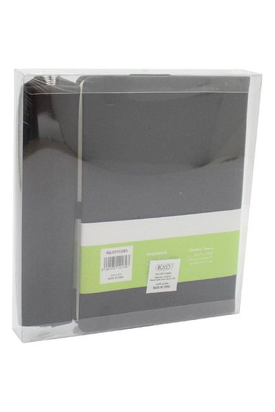 Roco Journal Stationery Set 2 Items Black