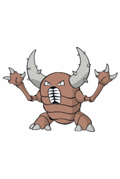 INOVATIX Set de 8 piese, autocolant Pokemon Pinsir, INOVATIX®. 6 cm