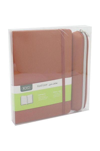 Roco Journal Stationery Set 2 Items Brown