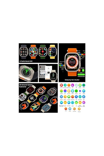 Smart Hk8 Promax Watch Unisex Watch