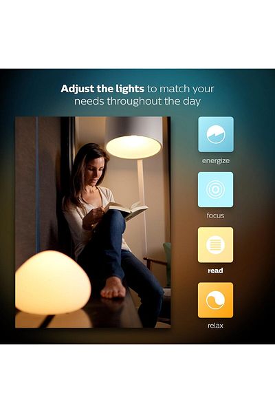 Philips Hue White and Color Ambiance PAR16 Dimmable LED Smart Spot Light (Compatible with Alexa Appl
